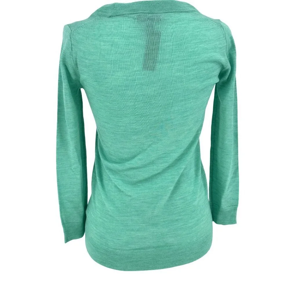 J. Crew 100% Merino Wool Crewneck Iconic Tippi Sweater - Size XXS ✨ preppy NWT